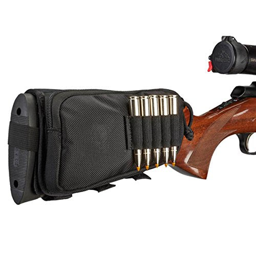 Butt Stock Rifle Ammo Holder with Pouch - Rifle