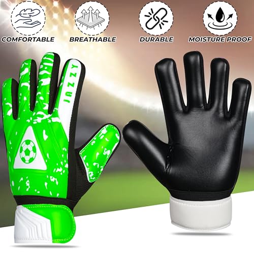 Youth Soccer Goalkeeper Gloves with Double Wrist Protection