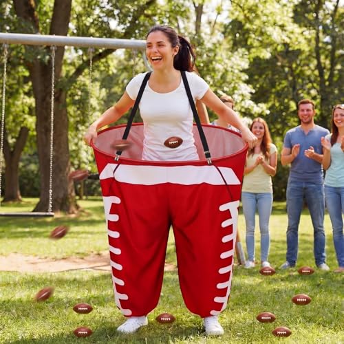 Football Granny Pants Game Set - Outdoor Tossing Activity