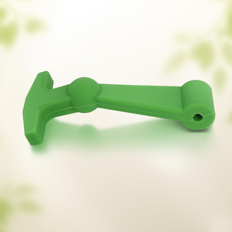 Poweka Cooler Latches Replacement for Yeti, RTIC, Lid Latch Parts(2 Pack) Compatible with Yeti Coolers T-Latches Made of Premium Hard Durable Rubber (Green)