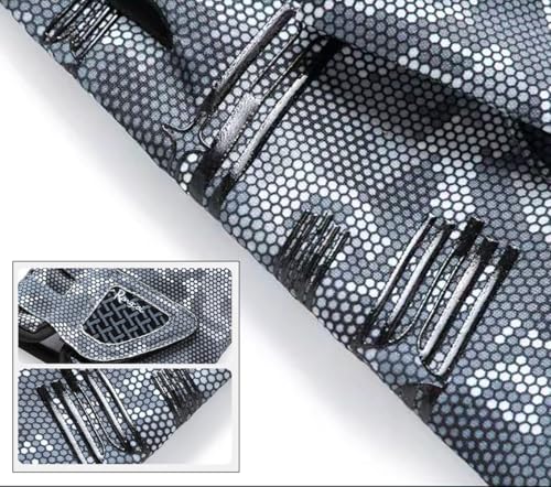 Breathable Workout Gloves for Weightlifting and Exercise - Black Camouflage, M