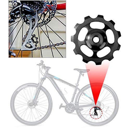 Bicycle Rear Derailleur Pulley Set - 11T Aluminum, Sealed Bearings