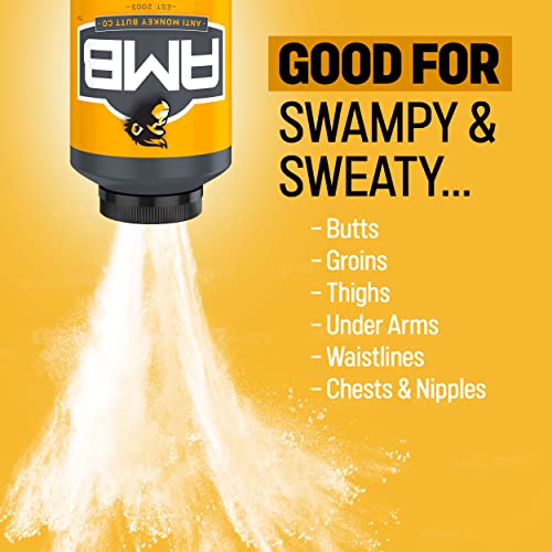 Talc-Free Body Powder for Chafing Relief & Odor Control - 8 oz (2 Pack)