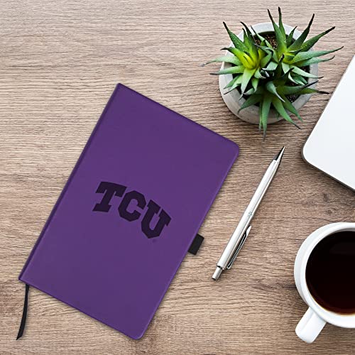 TCU Horned Frogs Laser Engraved Notebook - 8.25" x 5.25"