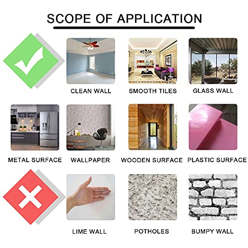 3D Acrylic Mirror Bathroom Wall Decals - Bathroom Rules Decor