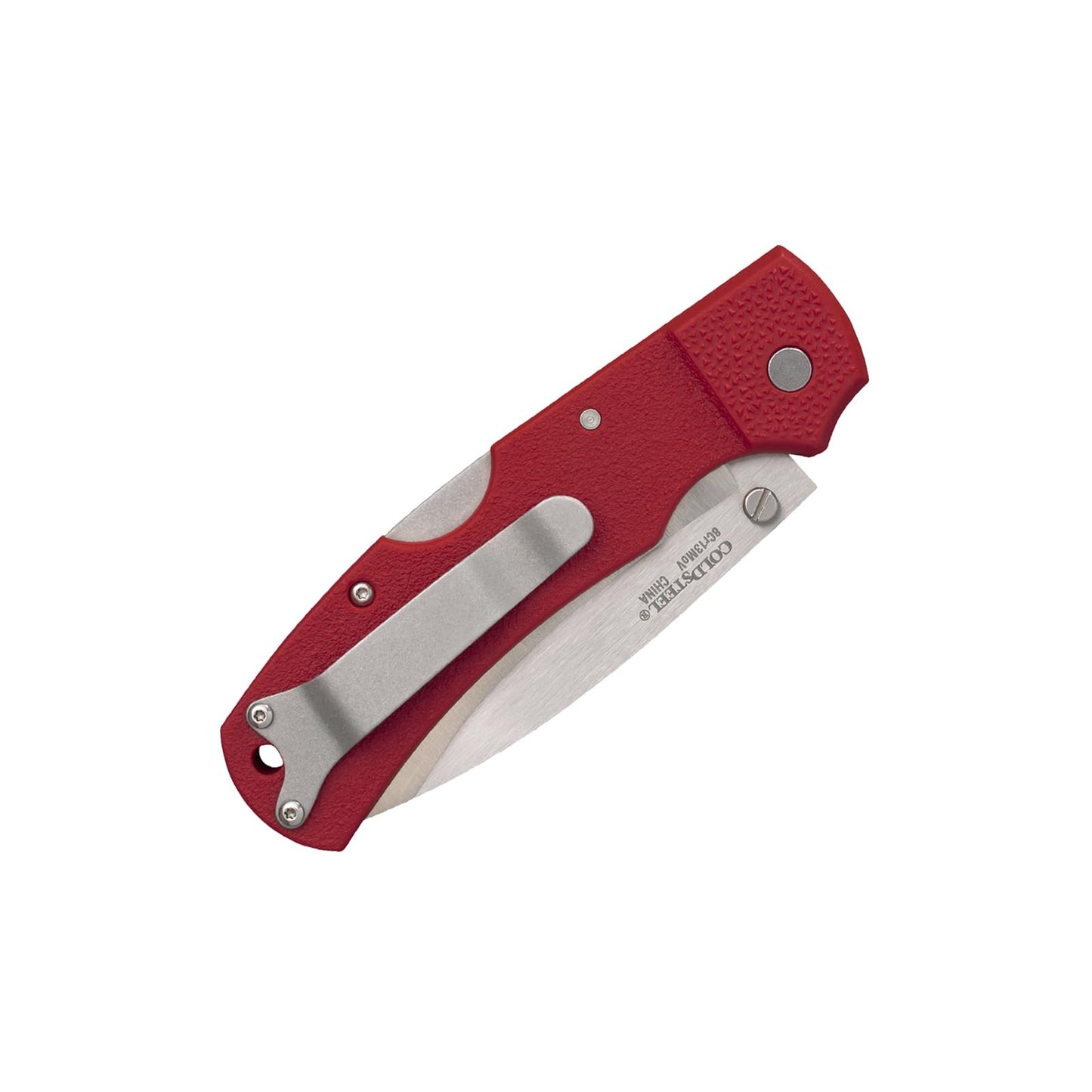 Cold Steel Double Safe Hunter Slock Master 3.5" 8Cr13MoV Drop Point Blade 4.875" GFN Handle Hunting Folding Knife w/Rocker Lock