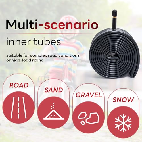 20x1.75-2.25 Heavy Duty Bike Tube - AV32mm
