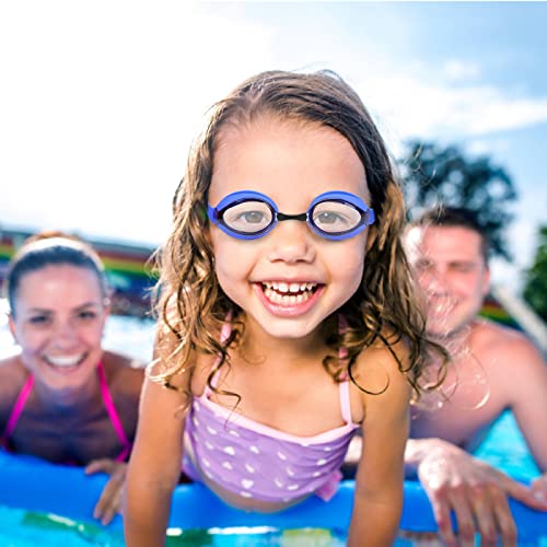 Kids Swim Goggles - Anti-Fog UV Protection - Blue