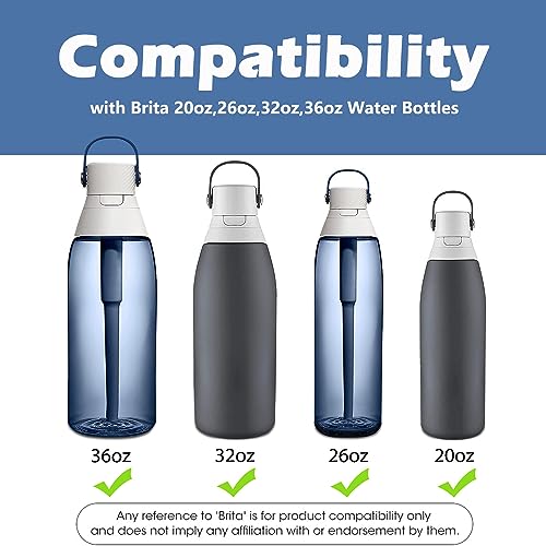Bite Valve Replacement for Brita Water Bottles - 3 Pack