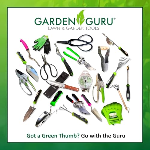 5" Handheld Multi-Purpose Garden Tool Blade Sharpener - Ergonomic Non-Slip Handle