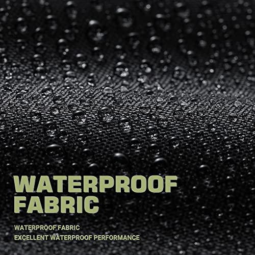 Waterproof Ping Pong Table Cover - Universal 9x5 FT - Black