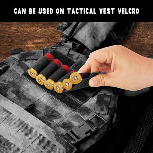 Tactical Shotgun Sling with 15-Round Shell Holder - 4 Pcs
