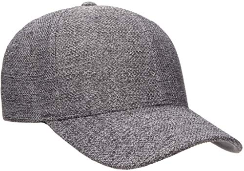Flexfit Melange Fitted Cap Small-Medium Dark Heather