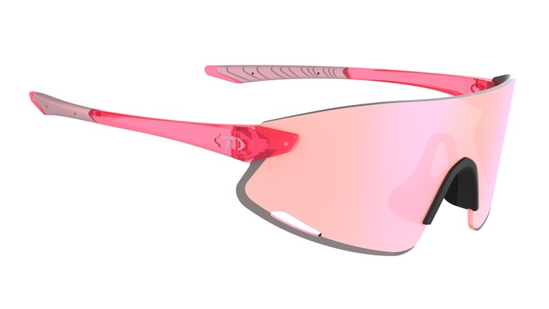 Tifosi Optics Vogel XC Sunglasses (Crystal Pink, Pink Mirror)
