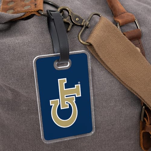 Acrylic Luggage Tag - Georgia Tech Yellow Jackets - 2 Pack