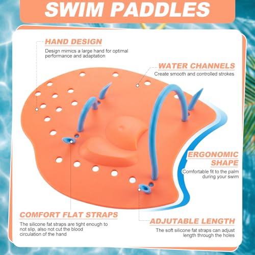 LaRandom 1 Set Swim Training Kit: Paddles, Kickboard, Pull Buoy, Nose Clip & Ear Plugs