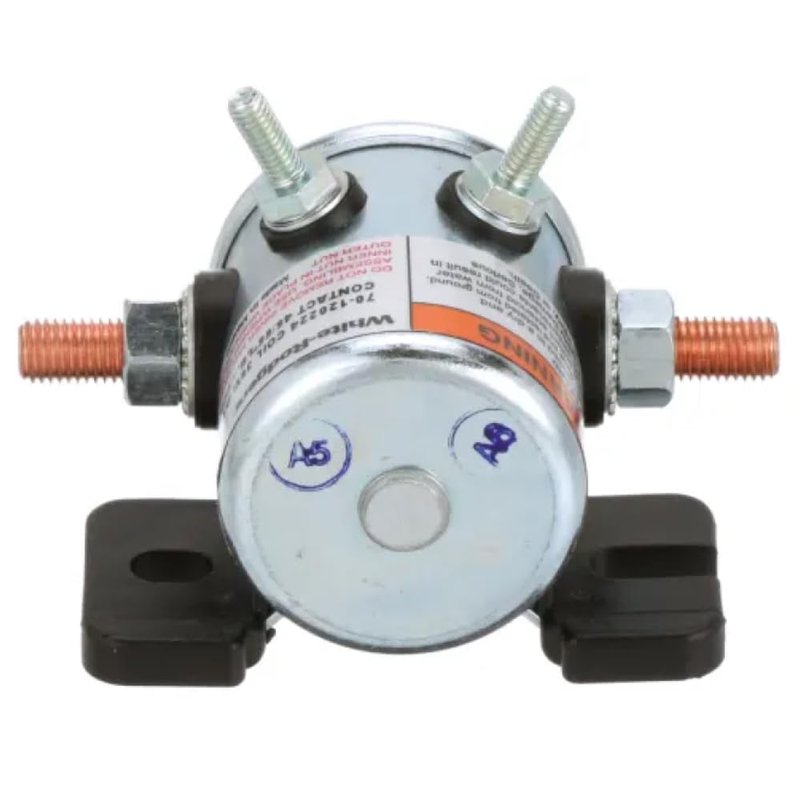 FalconSupply Genuine OEM White Rodgers 70-120224 36V Solenoid Switch Relay Kit for EZGO TXT, Medalist, Marathon, Melex Golf Cart Electric Vehicles, Replaces Parts 27855G01, 11761G1, 27855G02, 31680G1