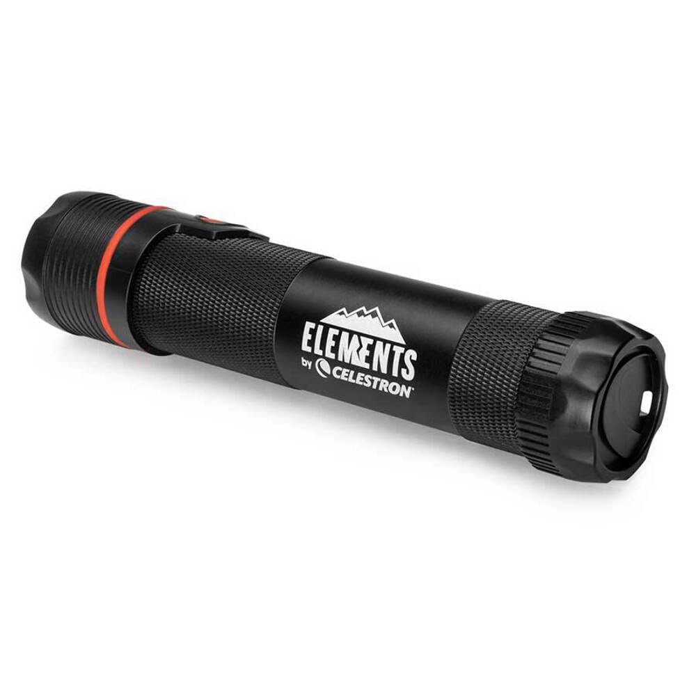 Celestron – Elements ThermoTorch 3 Astro Edition – Rechargeable Red LED Flashlight – Ergonomic Hand Warmer & USB Power Bank – 3-in-1 Tactical Tool – 3350 mAh Lithium-Ion Battery