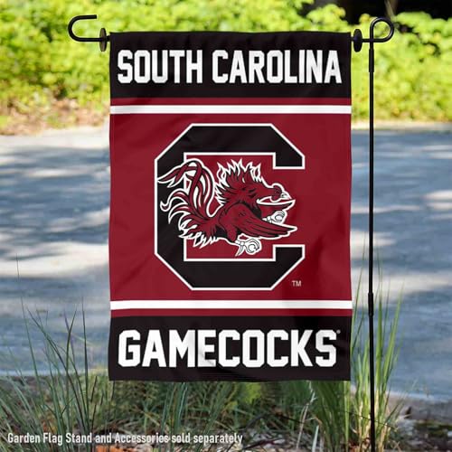 South Carolina Gamecocks Garden Flag - Double Sided 13x18