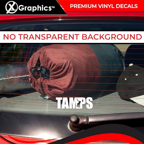 Tamaulipas Mexico Map Vinyl Decal - Waterproof Sticker - White, 8"x2.5"