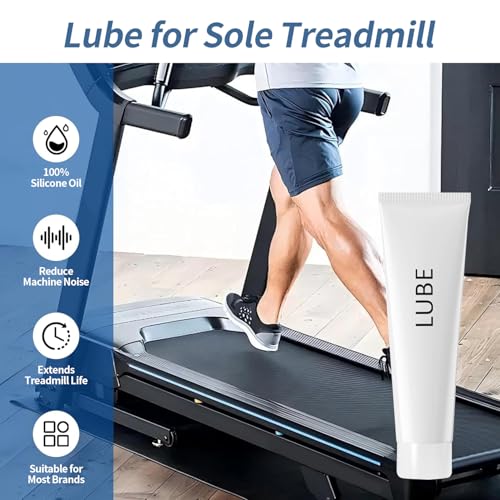 Treadmill Lubricant Oil - Silicone Lube for Fitness Equipment - White-2