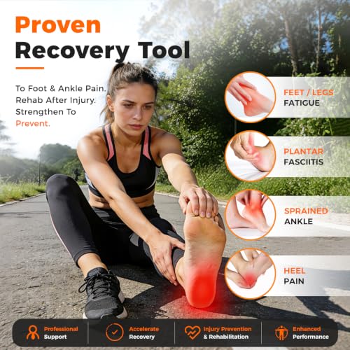 Adjustable Ankle Balance Board for Strengthening & Recovery