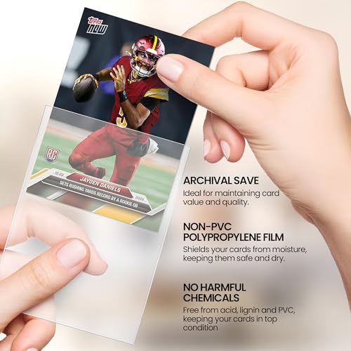 600 Clear Card Sleeves - Ultra Clear Trading Card Protectors