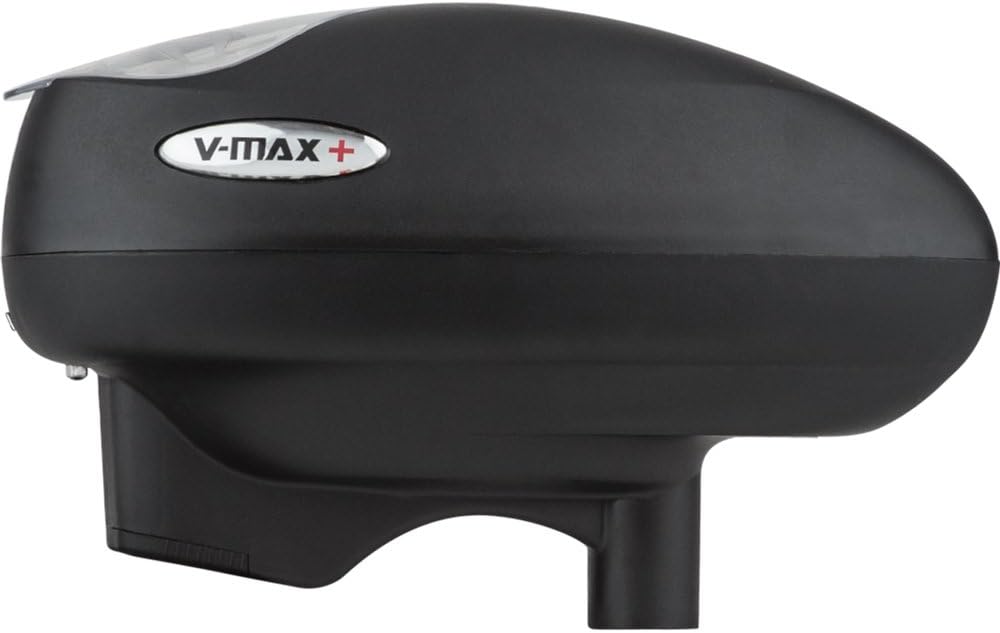 Valken V-Max Electronic Paintball Loader - Fast-Feeding Motorized Hopper - Holds Over 200 Paintballs