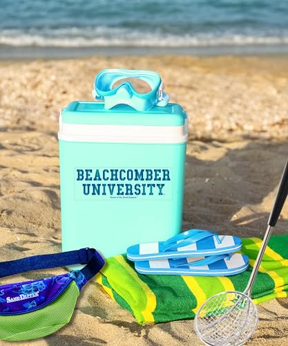 Beachcomber University Logo Stickers - Classic Rectangular