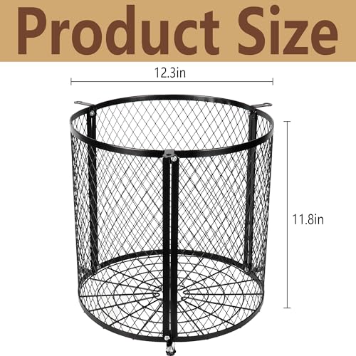 Moonoom Deer Feeder Varmint Guard 12.3 x 11.8 in, Black