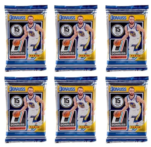 2024-2025 Panini Donruss Basketball Blaster Box - 6 Packs