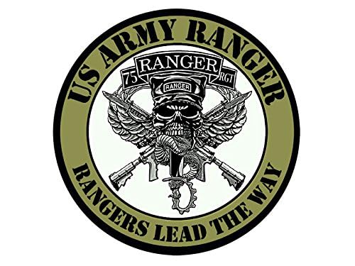 3-Inch Rangers Lead The Way Sticker - U.S. Army Vinyl Decal