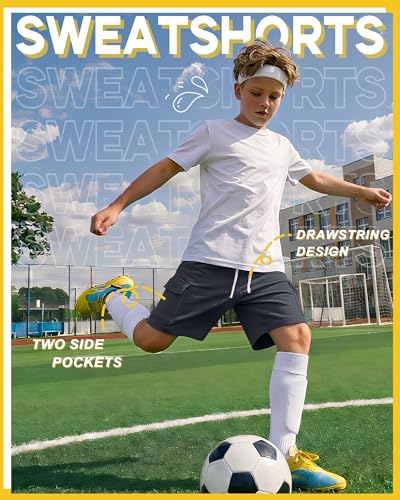 Boys Cargo Shorts - Dark Gray, 10-11 Years