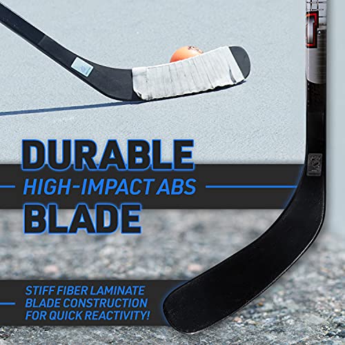 Ambush Junior Street Hockey Stick - 52" Right-Handed - Wood & Fiberglass