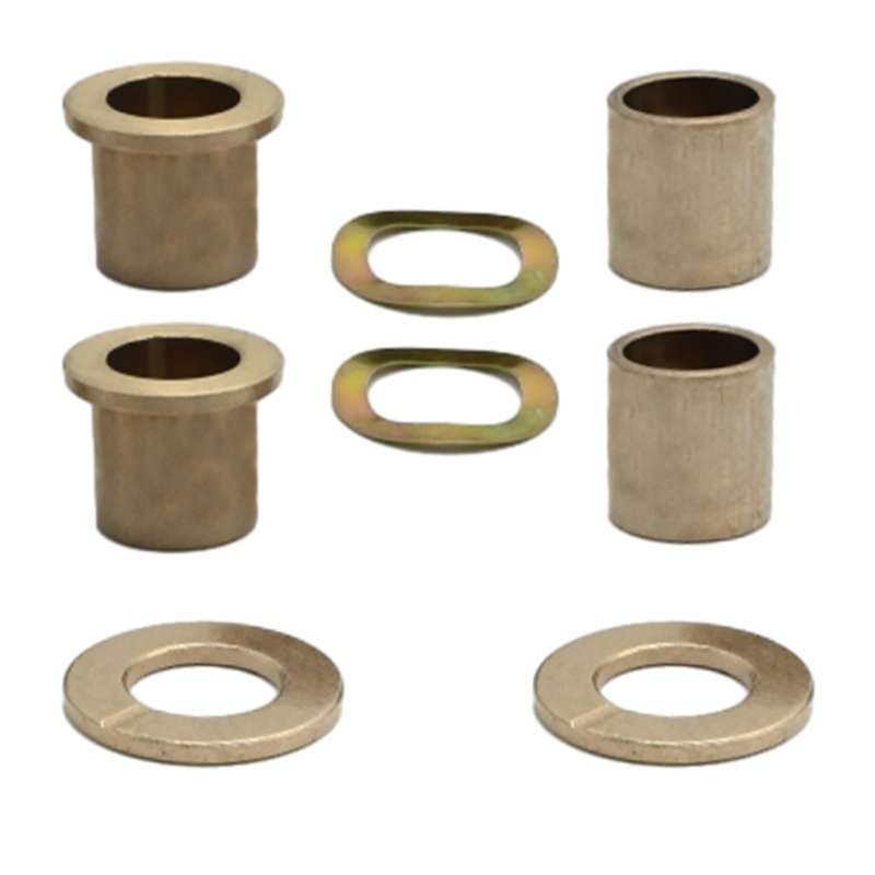 Zreneyfex Pin Spindle Bushing Kit for Golf Cart Replaces 8067 7048 1010150 101638 Upper/Lower Spindle Bronze Bushing King Pin Bushing Fits Club Car Replacement for Club Car DS 1981-Up