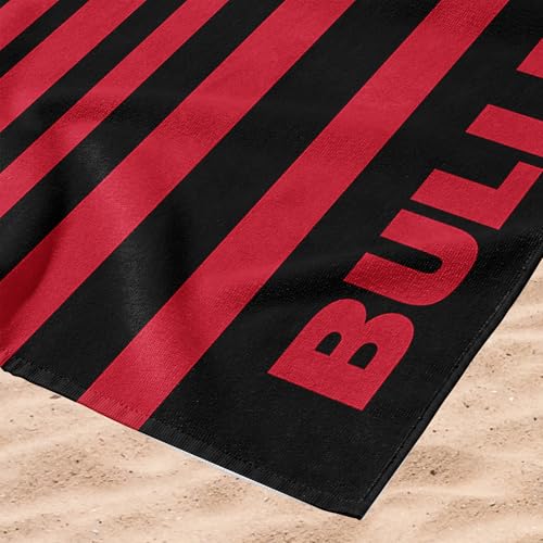 Georgia Bulldogs Jacquard Beach Towel - 36" x 72" Striped