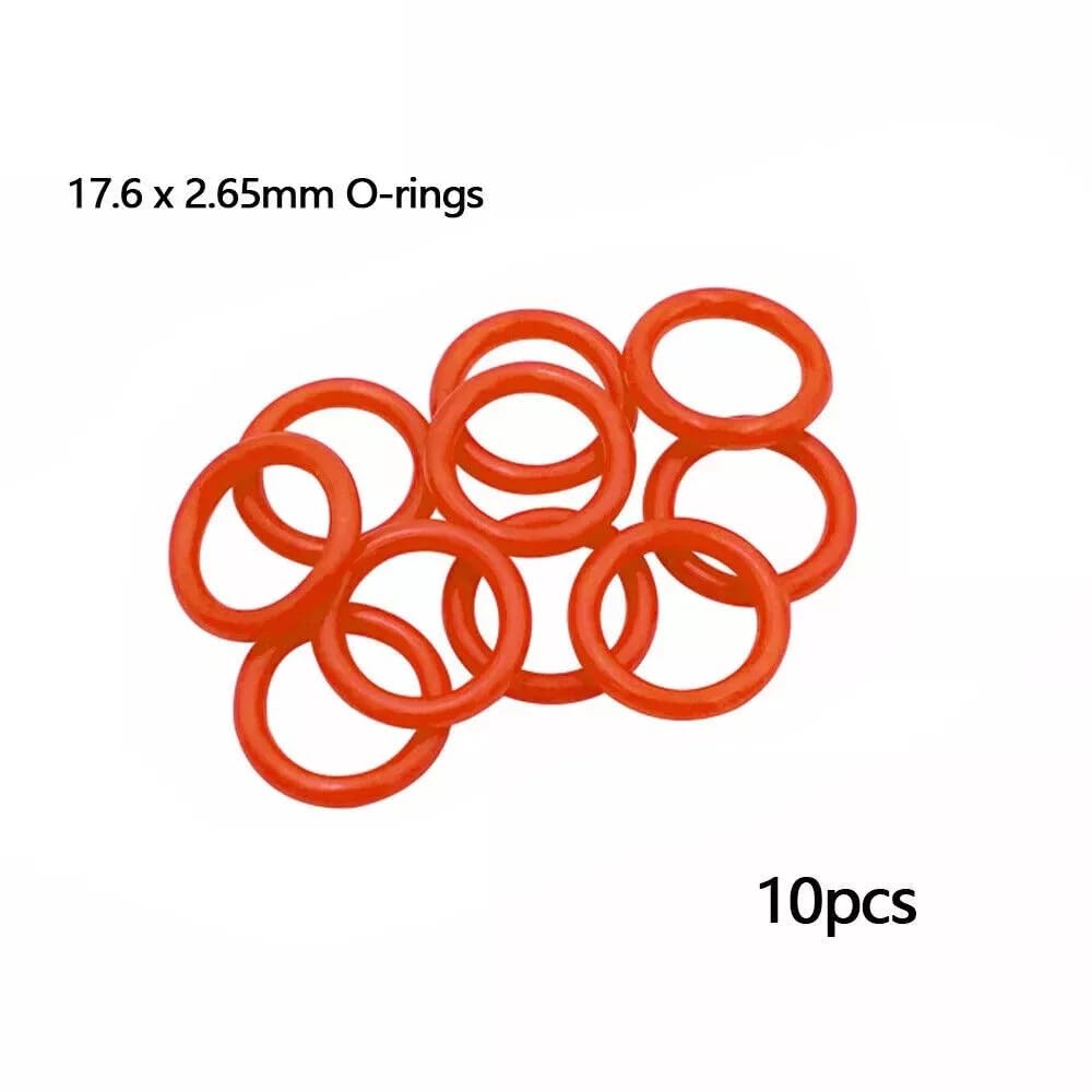 UCCKEYI CO2 Adapter with Rings Compatible with 88G 90G Disposable Co2 Cartridge to G1/2-14 Thread Tank