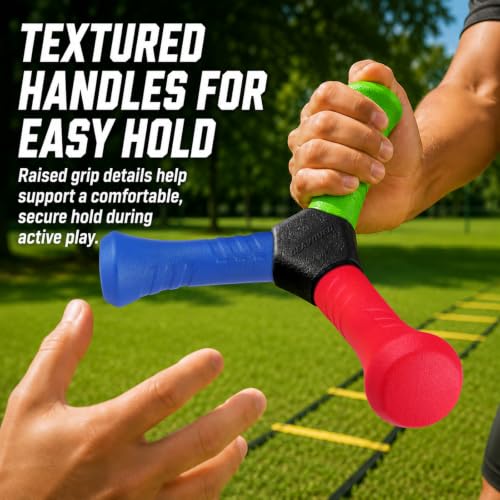 Green Hand Eye Coordination Trainer Reaction Speed Agility Focus Sports Tool