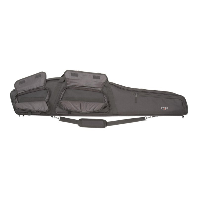 Allen Velocity Tactical Scoped Rifle Case with Padded Suppressor Pocket, Black, 55"