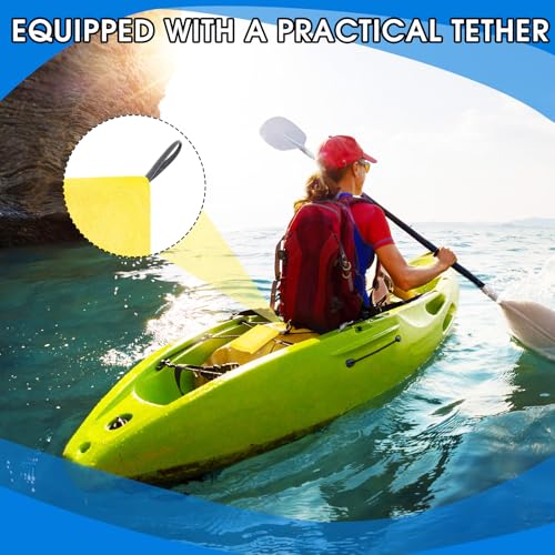 Sonwyoung Yellow 2 Pcs Water Absorbing Kayak Sponges for Kayaking Canoe Boat