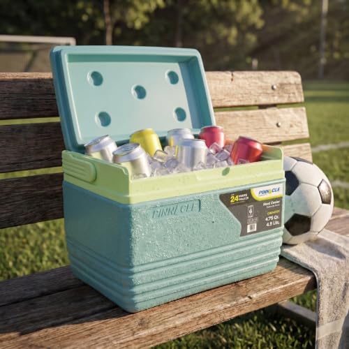Pinnacle 4.5L Insulated Cooler Lunch Box Set Ocean Blue – Portable Picnic & Camp Cooler
