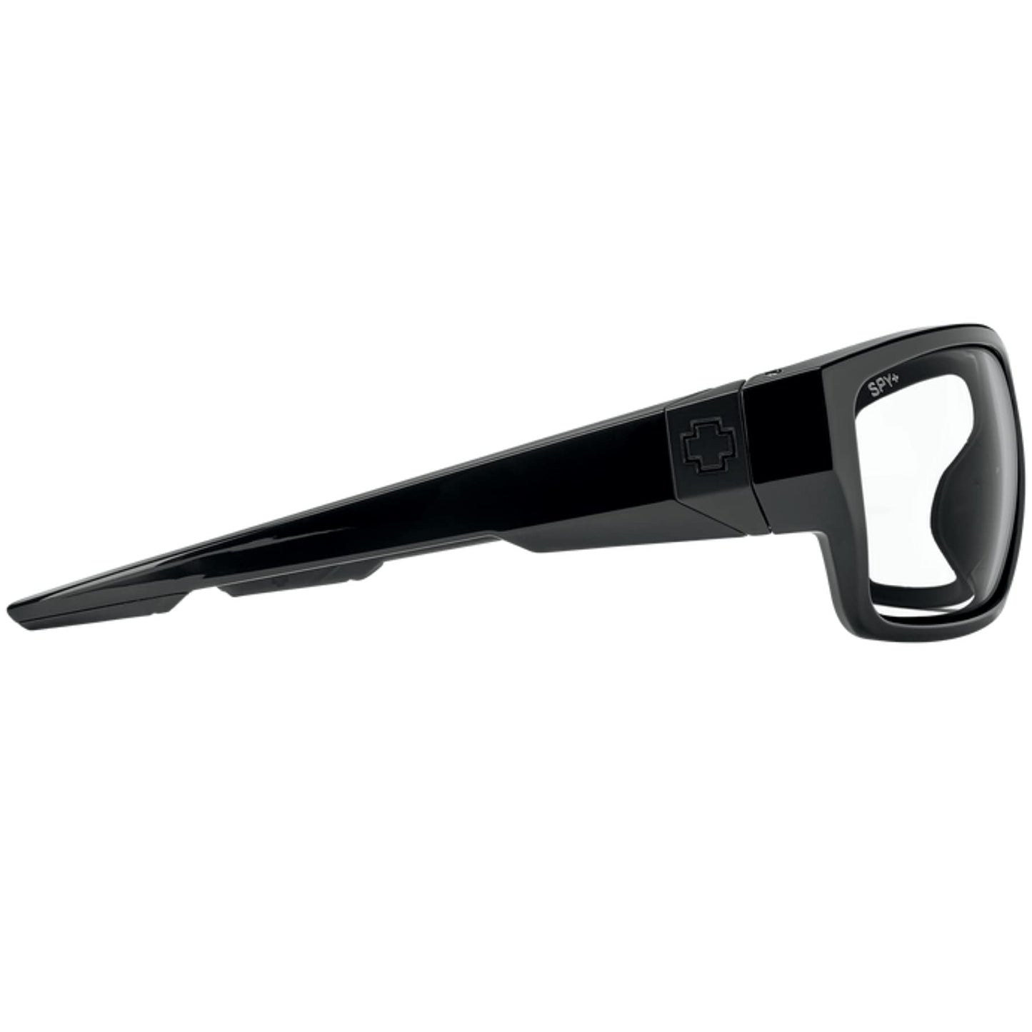 Spy Optic Dirty Mo Tech Sunglasses SOSI ANSI Matte Black Clear