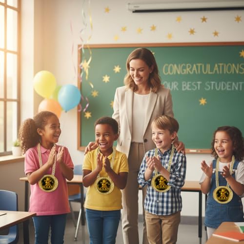 6" Goat Medal Champion Chain – Funny Sports Award - G.O.A.T