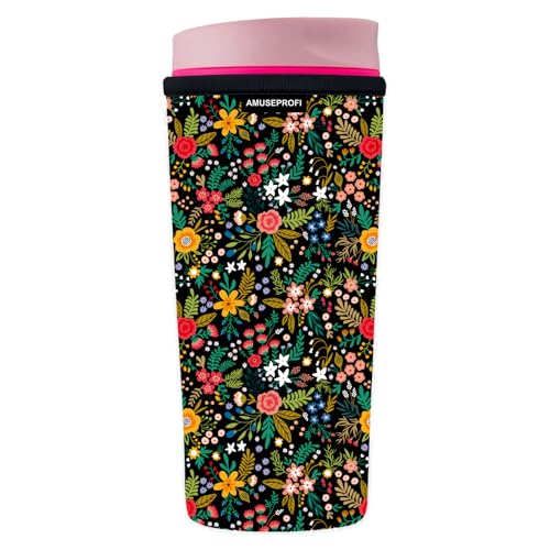 Neoprene Sleeve for Owala Tumbler 12 oz & 20 oz - Midnight Nightingale