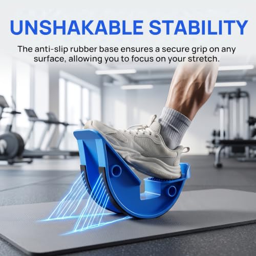 Calf Stretcher Foot Rocker for Plantar Fasciitis with Massage Ball – One Size