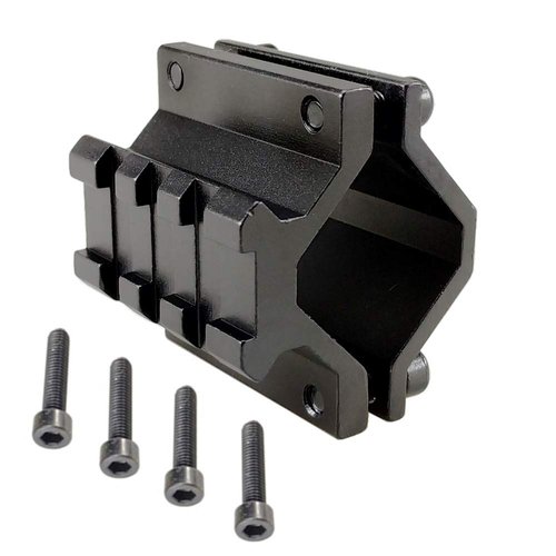Jnrtifow Scope Barrel Clamp Mount Adapter with Weaver Picatinny Rail