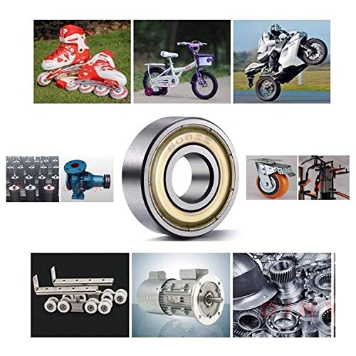 608ZZ Miniature Ball Bearings - 8mm x 22mm x 7mm - 10 Pack