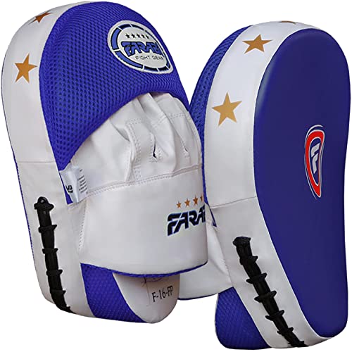 Farabi Sports Boxing Pads - Curved Mitts for Muay Thai, Kickboxing Training