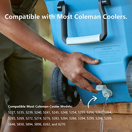 Cooler Drain Plug Replacement Kit - 1.5" Shaft Length
