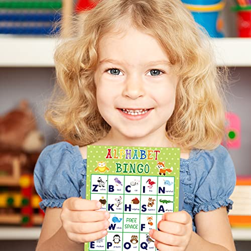 Alphabet Bingo Game for Kids - Educational Learning Fun